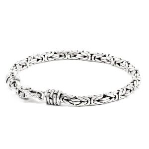 NWT unisex Ryan Christian Essence Byzantine Bracelet 4mm. 6.5 inch